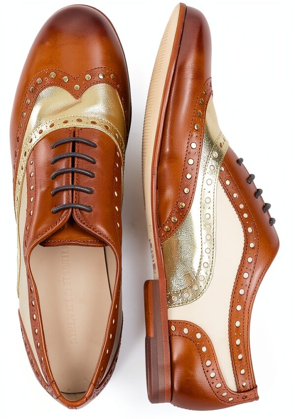 Chaussures femme multicolores Melvin Hamilton cuir gomme plat-6