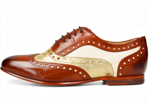 Chaussures femme multicolores Melvin Hamilton cuir gomme plat-3