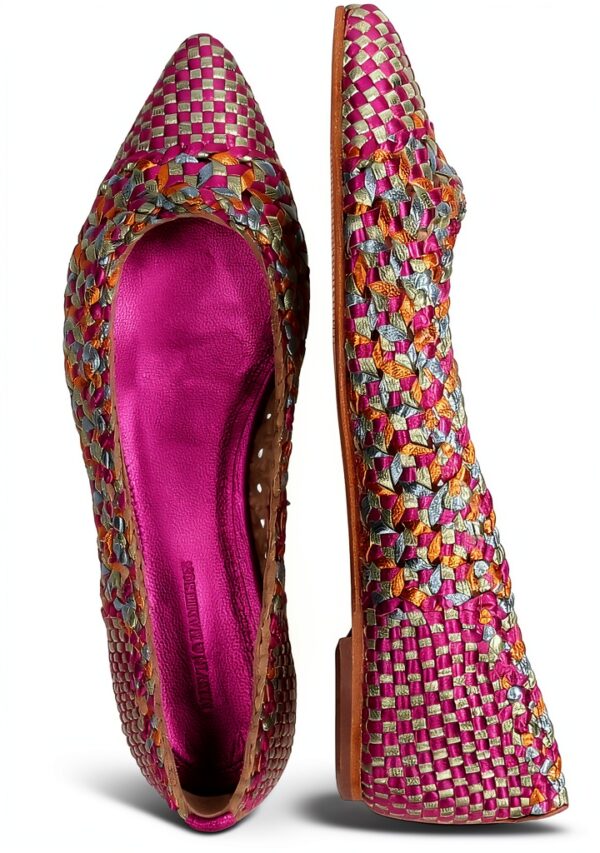 Ballerines femme Melvin Hamilton cuir multicolore modèle 128345-5