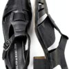 Melvin & Hamilton Sandales Femme Noires Cuir Fait Main 36-43 EU-5