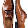 Melvin & Hamilton Chaussures Oxfords Homme Cuir Marron 39-47 EU-5