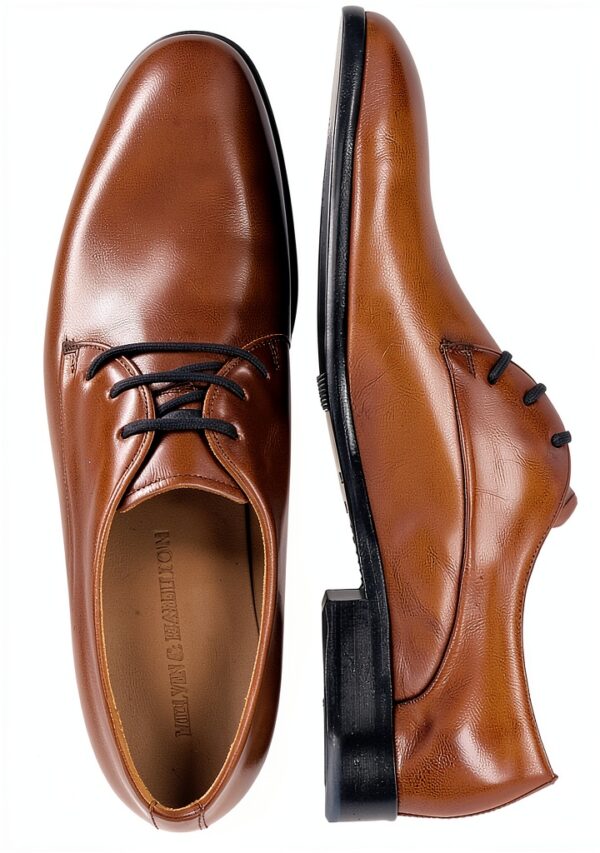 Melvin & Hamilton Chaussures Oxfords Homme Cuir Marron 39-47 EU-5