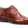 Chaussures Oxfords hommes Melvin & Hamilton Marron cuir fait main-6