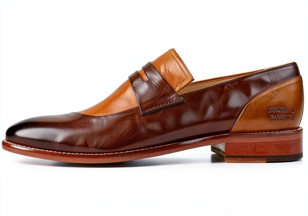 Chaussures bateau homme Melvin & Hamilton cuir beige taille 42-46-2