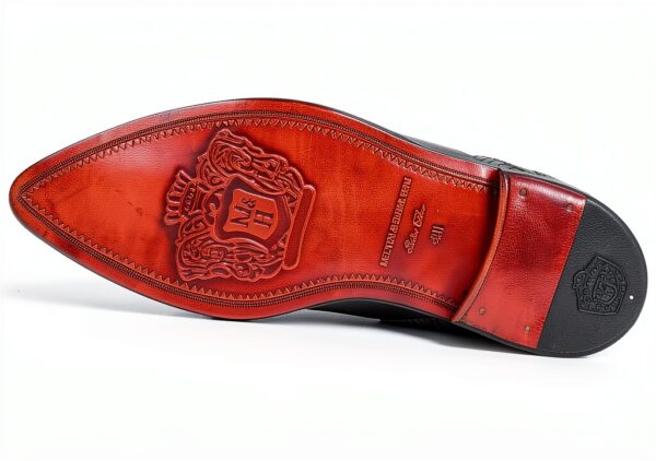 Chaussures Oxfords homme Melvin & Hamilton modèle 128939 noir cuir-4