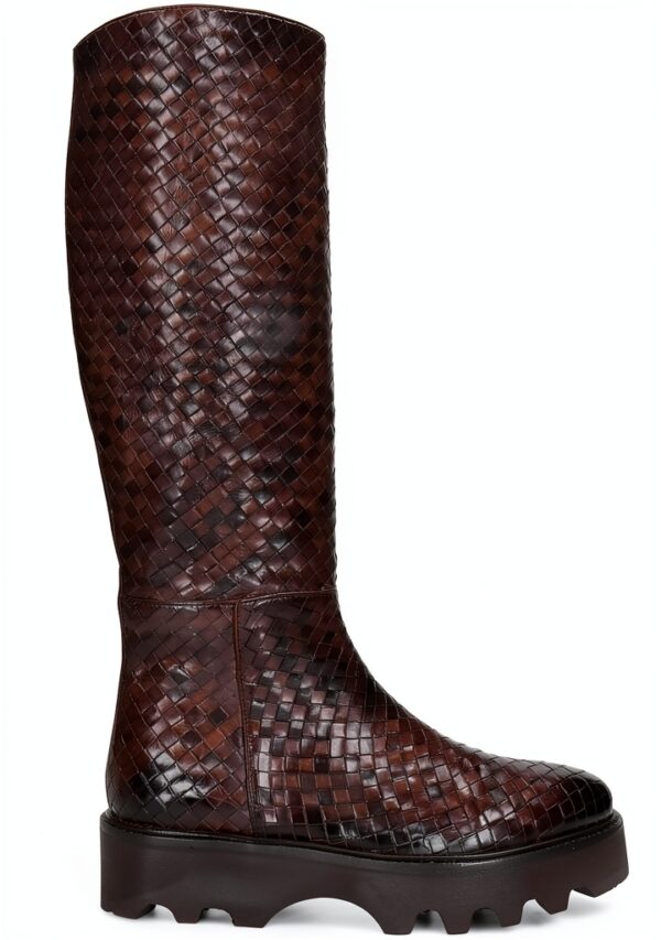 Bottes femme en cuir Marron Melvin & Hamilton modèle 126121-1