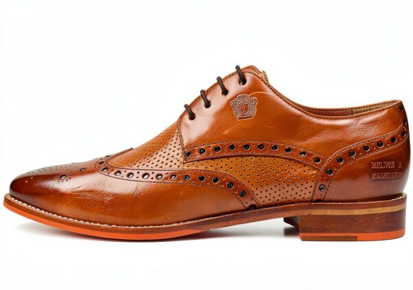 Melvin & Hamilton Oxford Cuir Marron Homme 42-46 EU-2