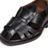 Melvin & Hamilton Sandales Femme Noires Cuir Fait Main 36-43 EU-4