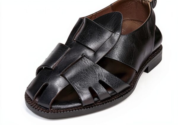 Melvin & Hamilton Sandales Femme Noires Cuir Fait Main 36-43 EU-4