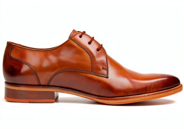Chaussures Oxfords homme Melvin & Hamilton cuir veau marron pointu-1