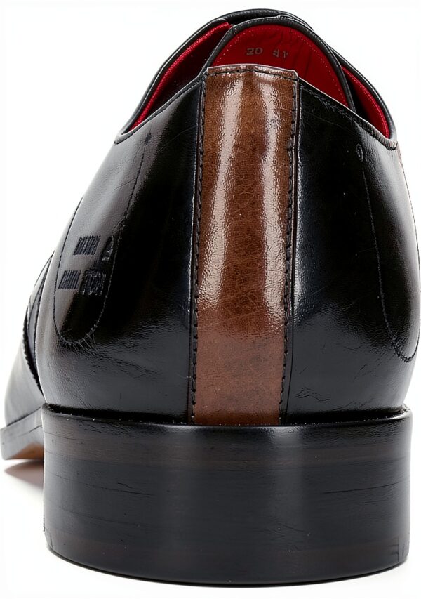 Chaussures Oxfords homme Melvin & Hamilton modèle 128939 noir cuir-3