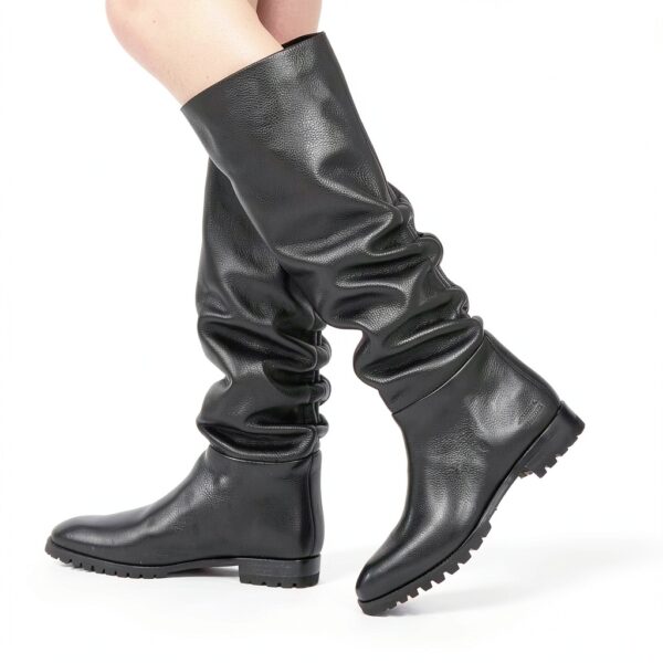 Melvin & Hamilton Chaussures Femme Cuir Noir Semelle Cuir-Gomme-6