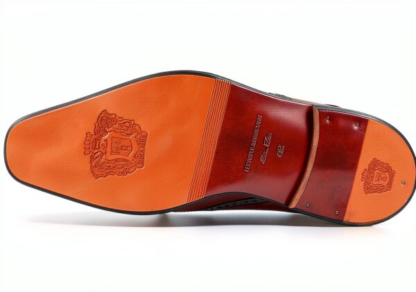 Chaussures Oxfords hommes Melvin & Hamilton Marron cuir fait main-3