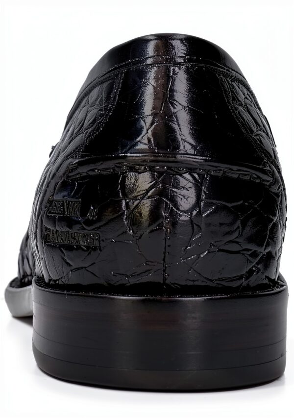 Chaussure femme Luxe cuir noir - modèle élégant, talon plat 2 cm, EU-3