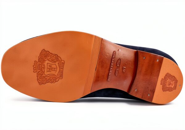 Chaussures homme Melvin & Hamilton en cuir fait main – modele Bleu 43-4
