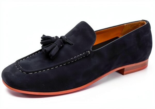 Chaussures homme Melvin & Hamilton en cuir fait main – modele Bleu 43-2