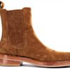 Melvin & Hamilton Bottines Femme Cuir Marron 40 EU - Fait Main-1