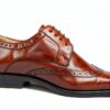 Chaussures Oxfords hommes Melvin & Hamilton Marron cuir fait main-1