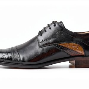 Chaussures Oxfords homme Melvin & Hamilton modèle 128939 noir cuir-0