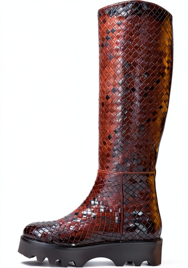 Bottes femme en cuir Marron Melvin & Hamilton modèle 126121-2