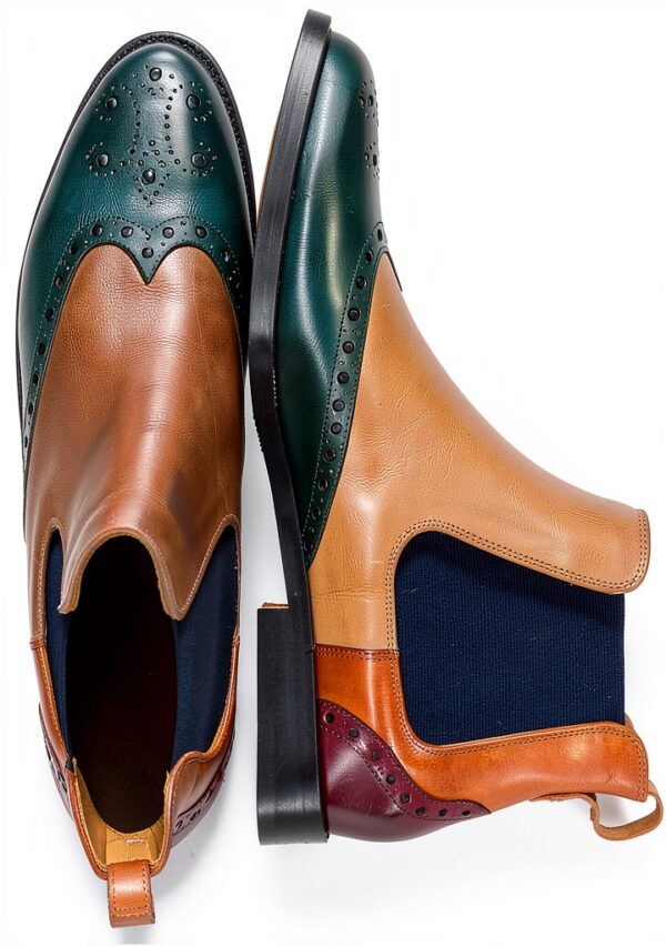 Bottine Chelsea Femme Melvin & Hamilton Selina 29 Cuir Multicolore-5