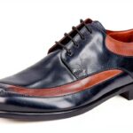 Chaussures Oxford Homme Melvin Hamilton Toni 36 Bleu Cuir Fait Main-0