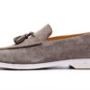 Chaussure bateau Melvin & Hamilton Homme en cuir gris taille 45 EU-2