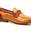 Mocassin Homme Melvin & Hamilton Santo 1 Loafer Cuir Veau Marron 43 EU-1