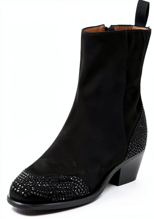 Bottine femme Melvin & Hamilton Bridie 5 en cuir noir, taille 42 EU-0