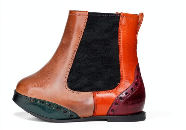 Bottine Chelsea Femme Melvin & Hamilton Selina 29 Cuir Multicolore-1