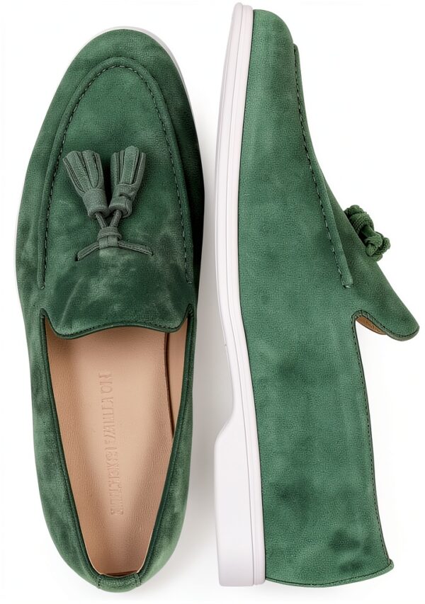 Chaussure bateau Melvin et Hamilton Homme en cuir vert taille 45 EU-5