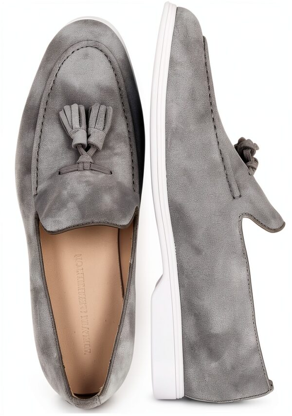 Chaussure bateau Melvin & Hamilton Homme en cuir gris taille 45 EU-5