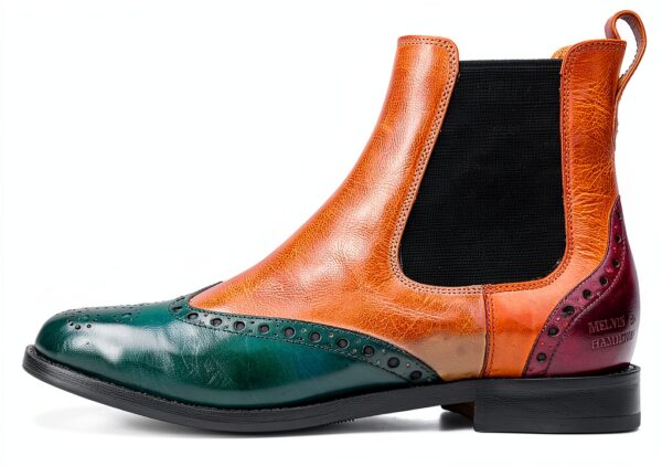 Bottine Chelsea Femme Melvin & Hamilton Selina 29 Cuir Multicolore-3