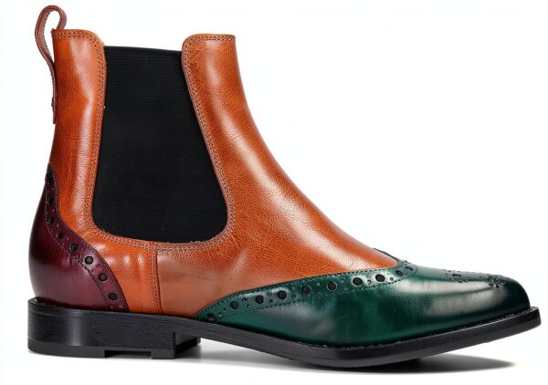 Bottine Chelsea Femme Melvin & Hamilton Selina 29 Cuir Multicolore-2
