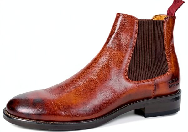 Bottine Chelsea Homme Melvin & Hamilton Clint 7 cuir marron taille 46-0