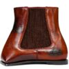 Bottine Chelsea Homme Melvin & Hamilton Clint 7 cuir marron taille 46-4