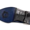 Chaussures Oxford Homme Melvin Hamilton Toni 36 Bleu Cuir Fait Main-3