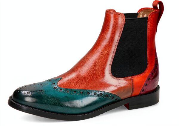 Bottine Chelsea Femme Melvin & Hamilton Selina 29 Cuir Multicolore-0
