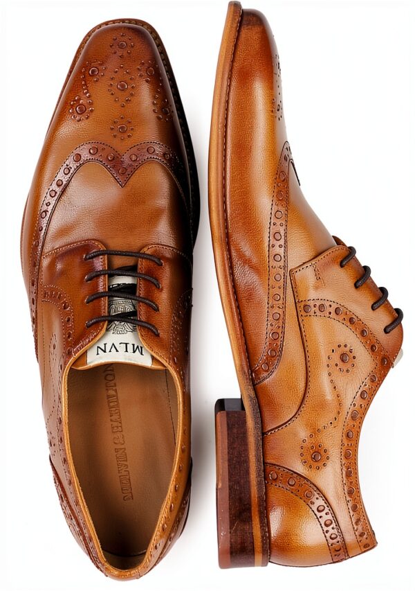Melvin & Hamilton Homme Dylan 2 Plat Oxford-5