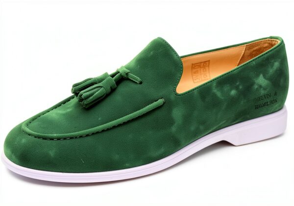 Chaussure bateau Melvin et Hamilton Homme en cuir vert taille 45 EU-0