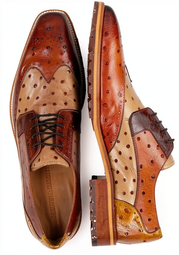 Melvin & Hamilton Homme Jeff 14 Plat Oxford-5