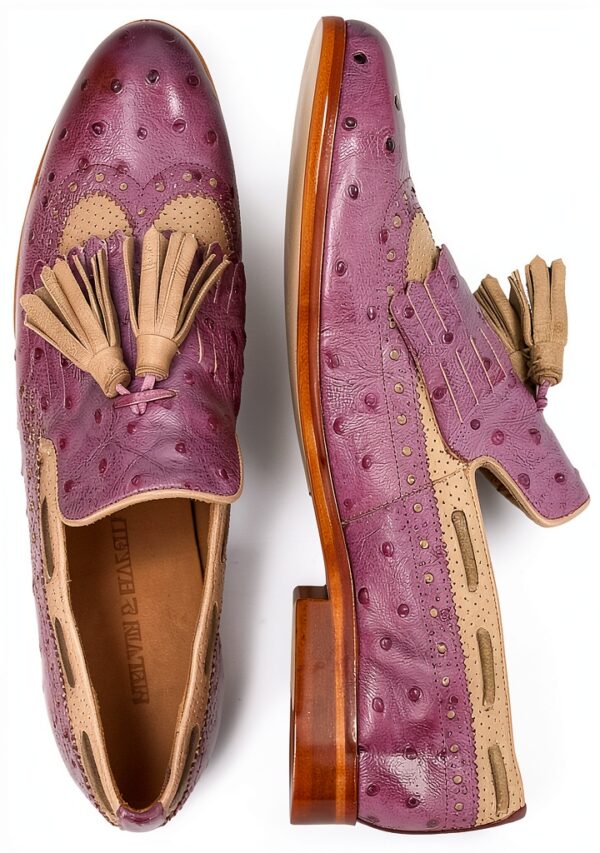 Mocassins femme Melvin & Hamilton Selina multicol semelle cuir gomme-5