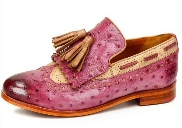Mocassins femme Melvin & Hamilton Selina multicol semelle cuir gomme-0