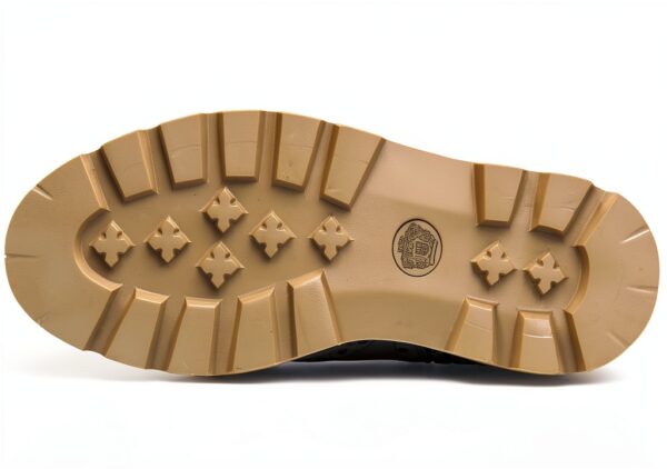Bottine femme Melvin & Hamilton Selina 25 en cuir taupe, plateforme-3