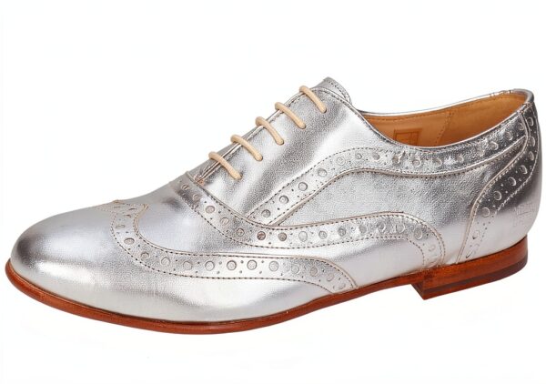 Chaussures Oxford femme Melvin & Hamilton Sonia argent 38 EU-0