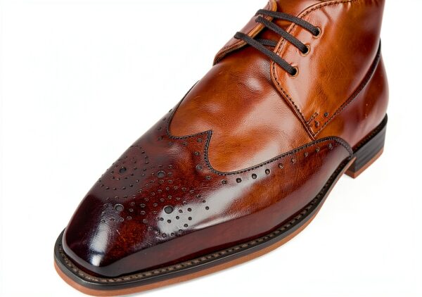 Melvin & Hamilton Homme Dave 2 Plat Oxford Marron-4