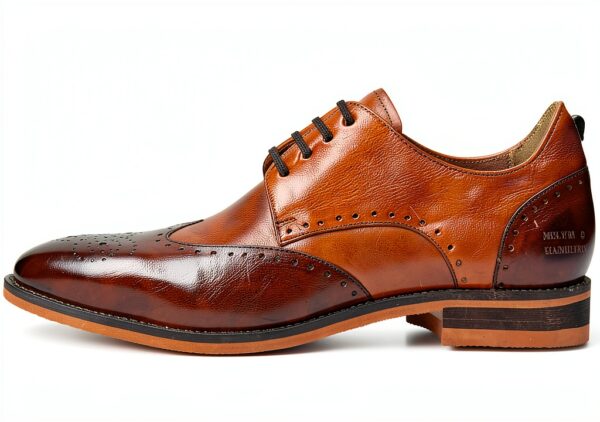Melvin & Hamilton Homme Dave 2 Plat Oxford Marron-2
