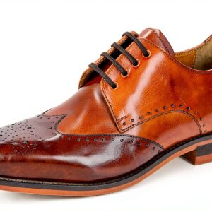 Melvin & Hamilton Homme Dave 2 Plat Oxford Marron-0