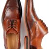 Melvin & Hamilton Homme Dave 2 Plat Oxford Marron-5