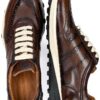 Melvin et Hamilton Homme Richmond 1 Sneaker Gris Cuir Fait Main-5
